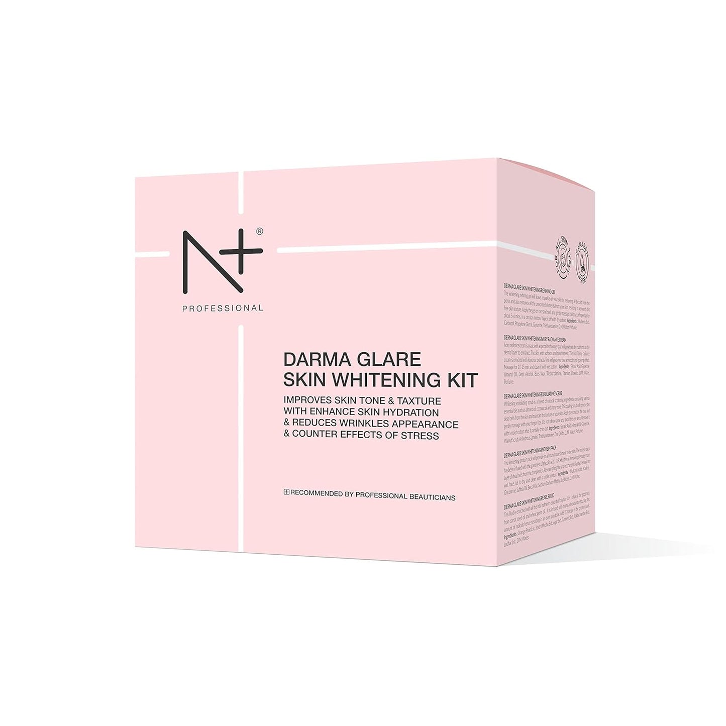 N+ Professional Darma Glare Skin Whitening Kit N+