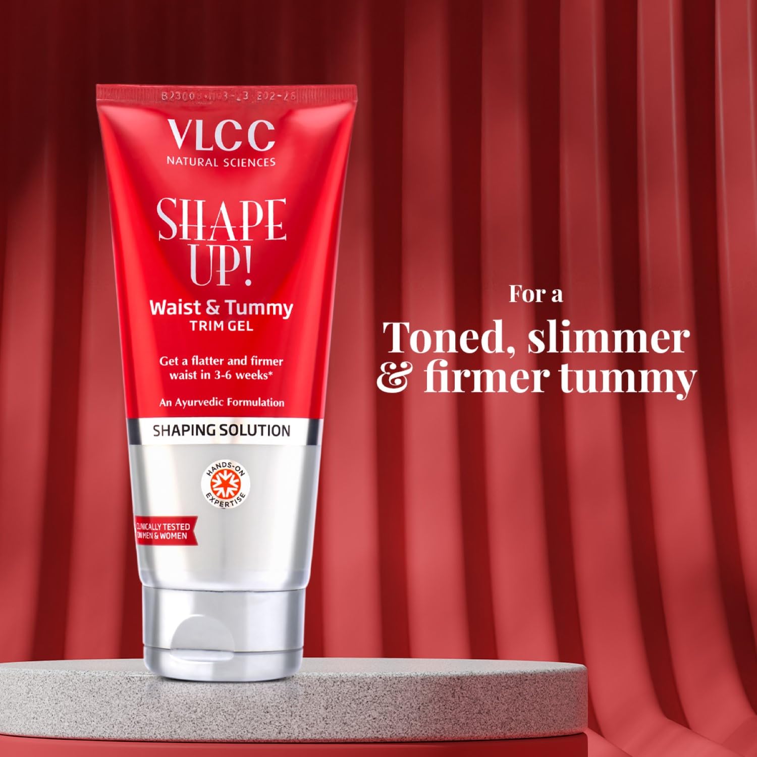 VLCC Shape Up Waist & Tummy Trim Gel - 200g VLCC