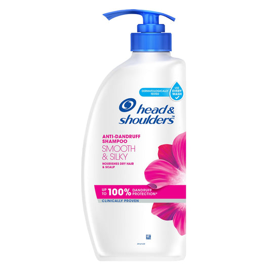 HEAD & SHOULDERS Anti - Dandruff Smooth & Silky Shampoo Smooth Hair From Root To Tip 650 ml Head & Shoulder