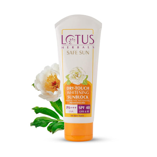 LOTUS HERBALS Dry-Touch Whitening Sunblock SPF 40 Lotus Herbal