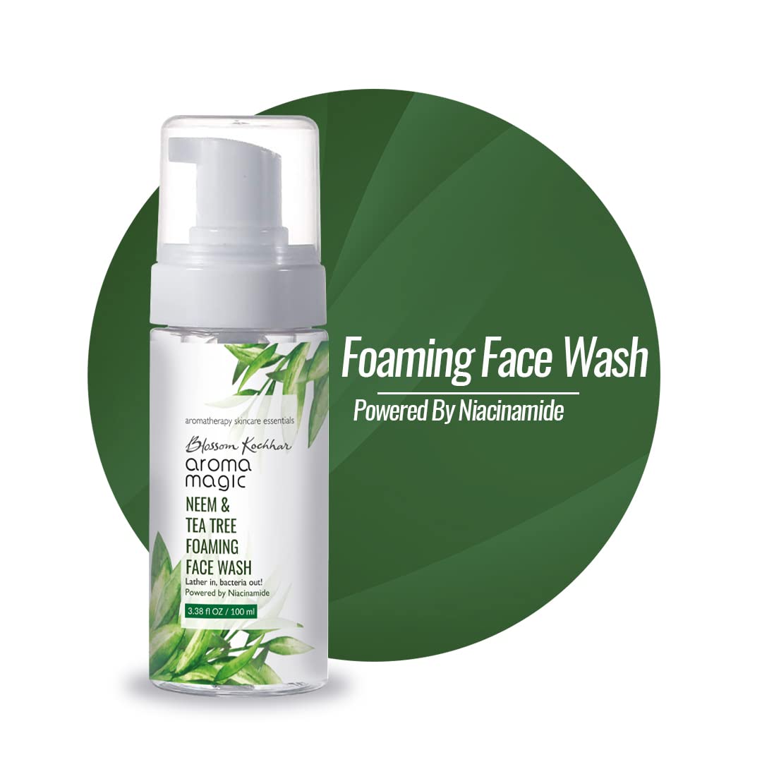 AROMA MAGIC Neem&Tea Tree Foaming Face Wash 100 ml Aroma Magic