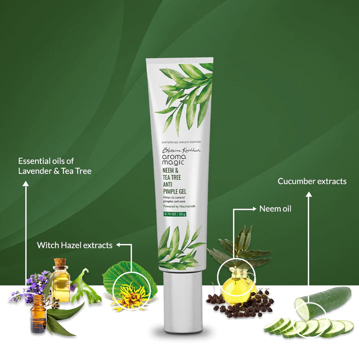 AROMA MAGIC Neem&Tea Tree Anti Pimple Gel 20g Aroma Magic