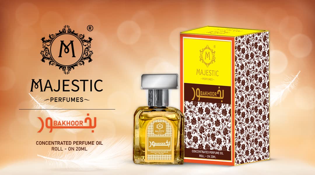 MAJESTIC PERFUMES Bakhoor Free From Alcohol 20ml Majestic Perfumes