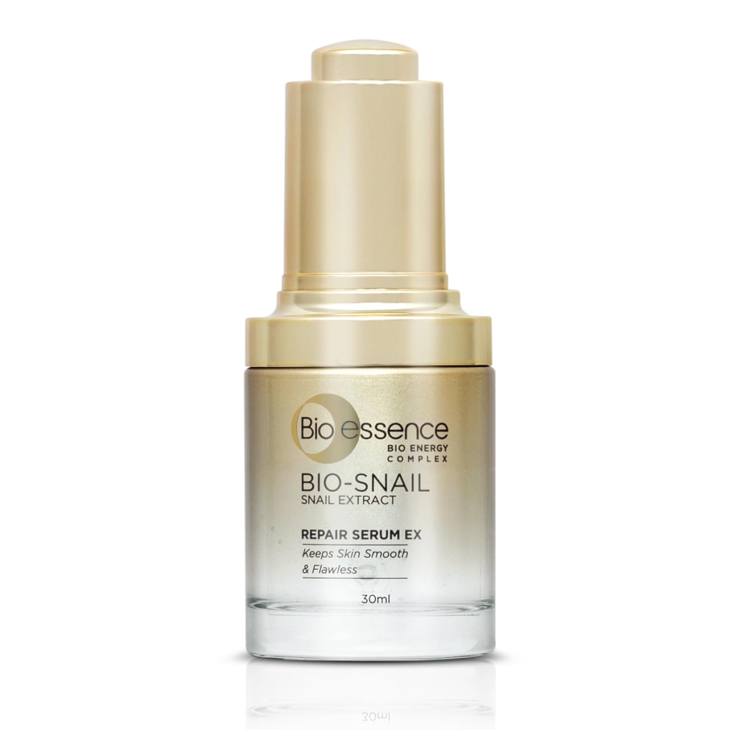 Bio-Essence Bio-Snail Repair serum with Snail Extract (30ml) | Lightweight Snail Serum for Deep Hydration and Skin Repair | Formulated for Indian conditions Bio Essence