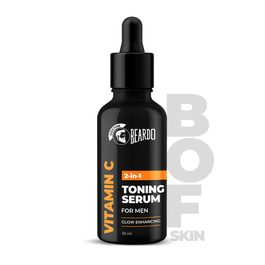 BEARDO  Vitamin C 2 In 1 Toning Serum - 30ml Beardo