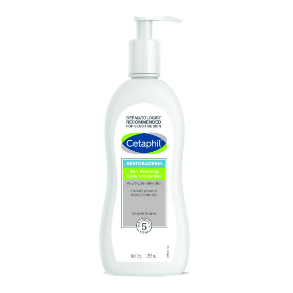 Cetaphil Restoraderm Skin Restoring Body Moisturizer Lotion, 295 ml Cetaphil