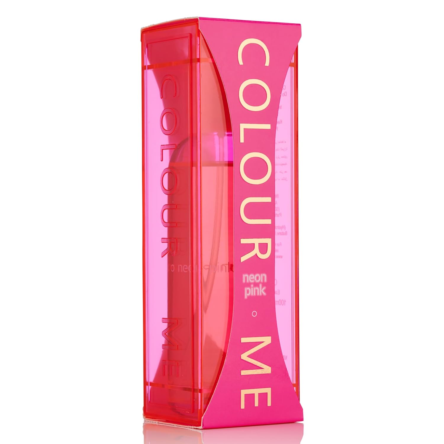 COLOUR ME Femme Neon Pink Eau De Floral Spray Parfum 100Ml Edp (For Women) COLOUR ME