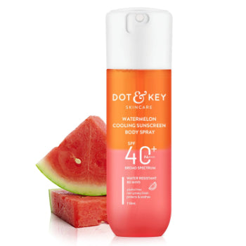 DOT & KEY Watermelon Cooling Sunscreen Body Spray Spf 40 Pa+++ 110ml Dot & Key