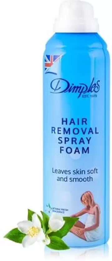 Dimples Hair Remover Spray Foam Jasmine 200 ML Dimple