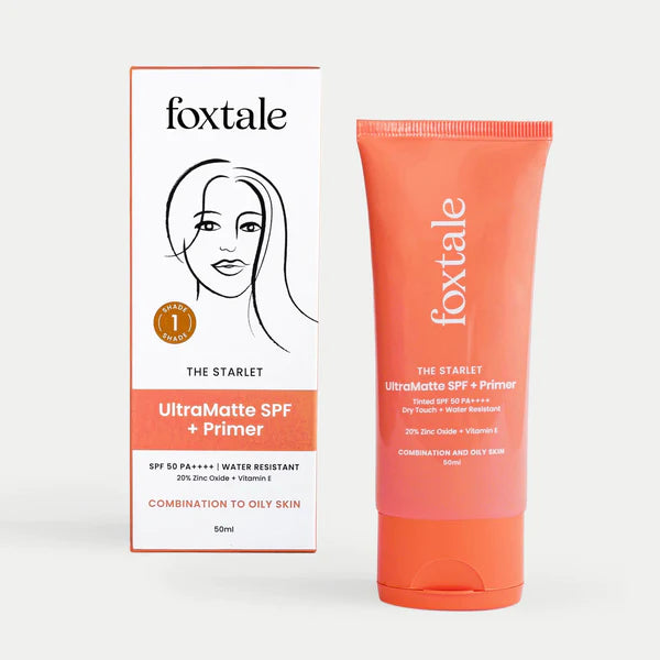 Foxtale Ultramatte SPF+ Primer Combination To Oily Skin 50ml Foxtale