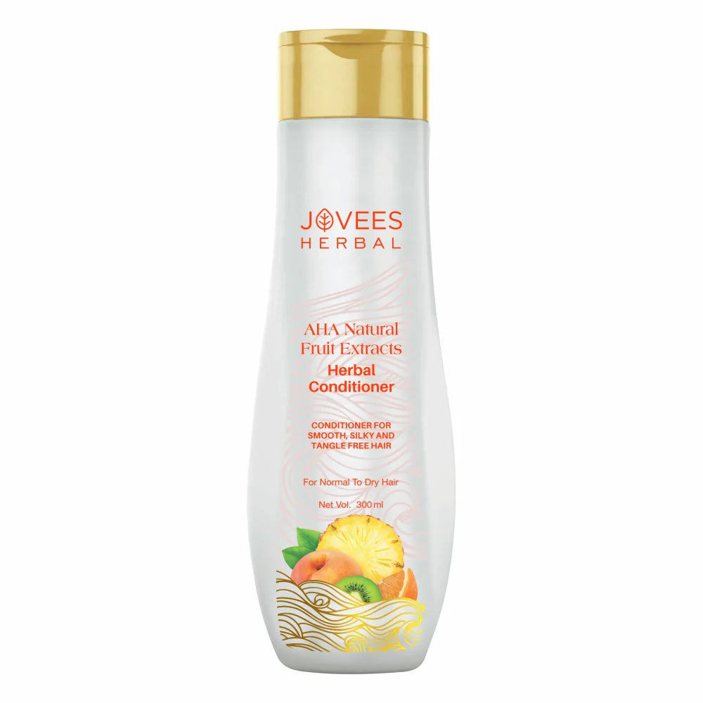 Jovees AHA Natural Fruit Extracts Conditioner | Smooth, Tangle-Free Hair Beauty Bumble