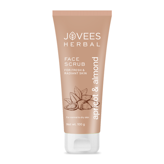 Jovees Apricot & Almond Facial Scrub 100gm Jovees