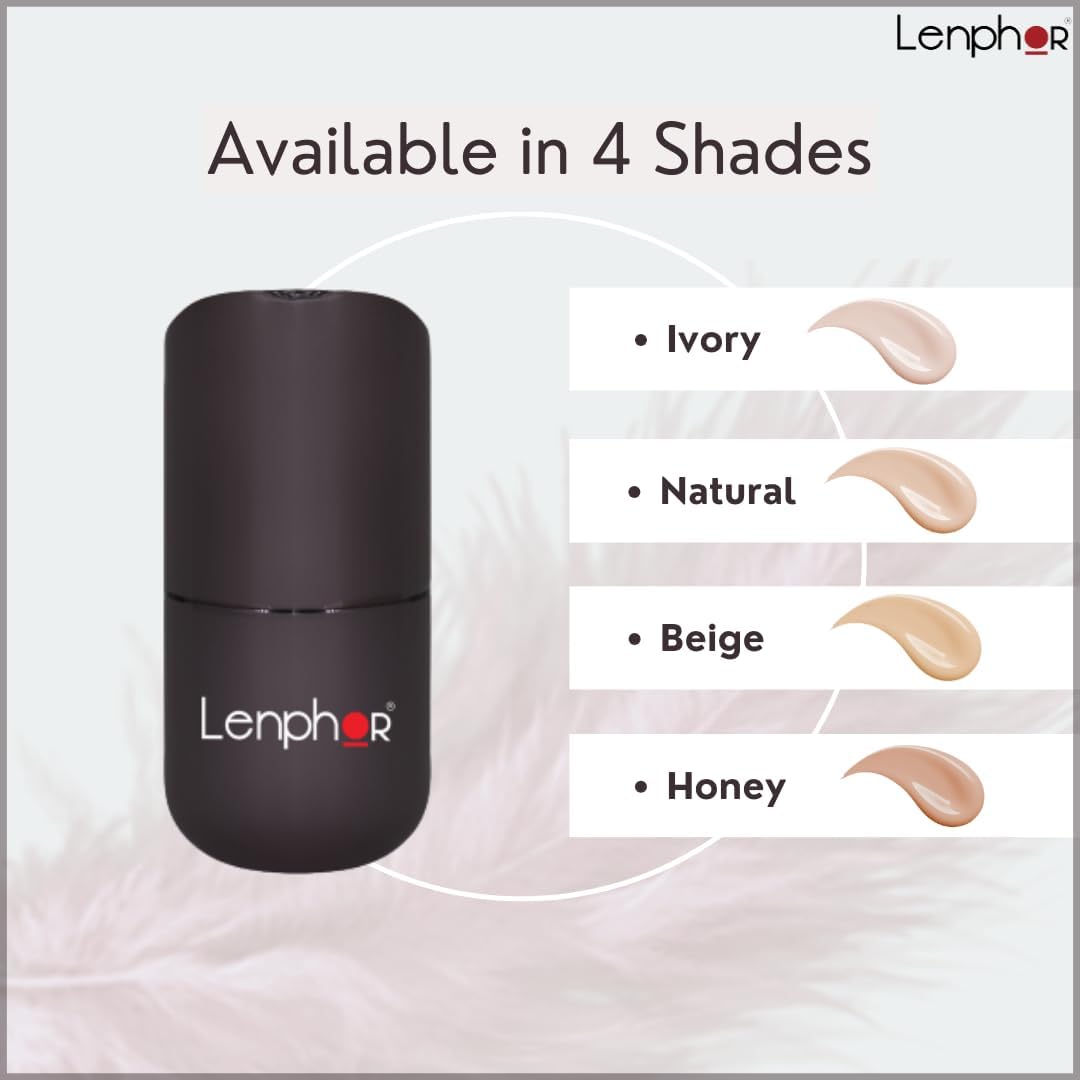 LENPHOR HD Foundation 30ml NATURAL -02 LENPHOR