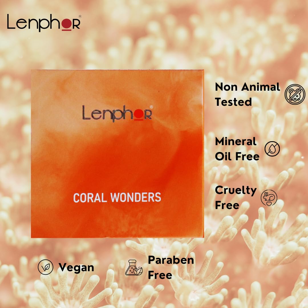 LENPHOR Eye Shadow Palette  Coral Wonders LENPHOR