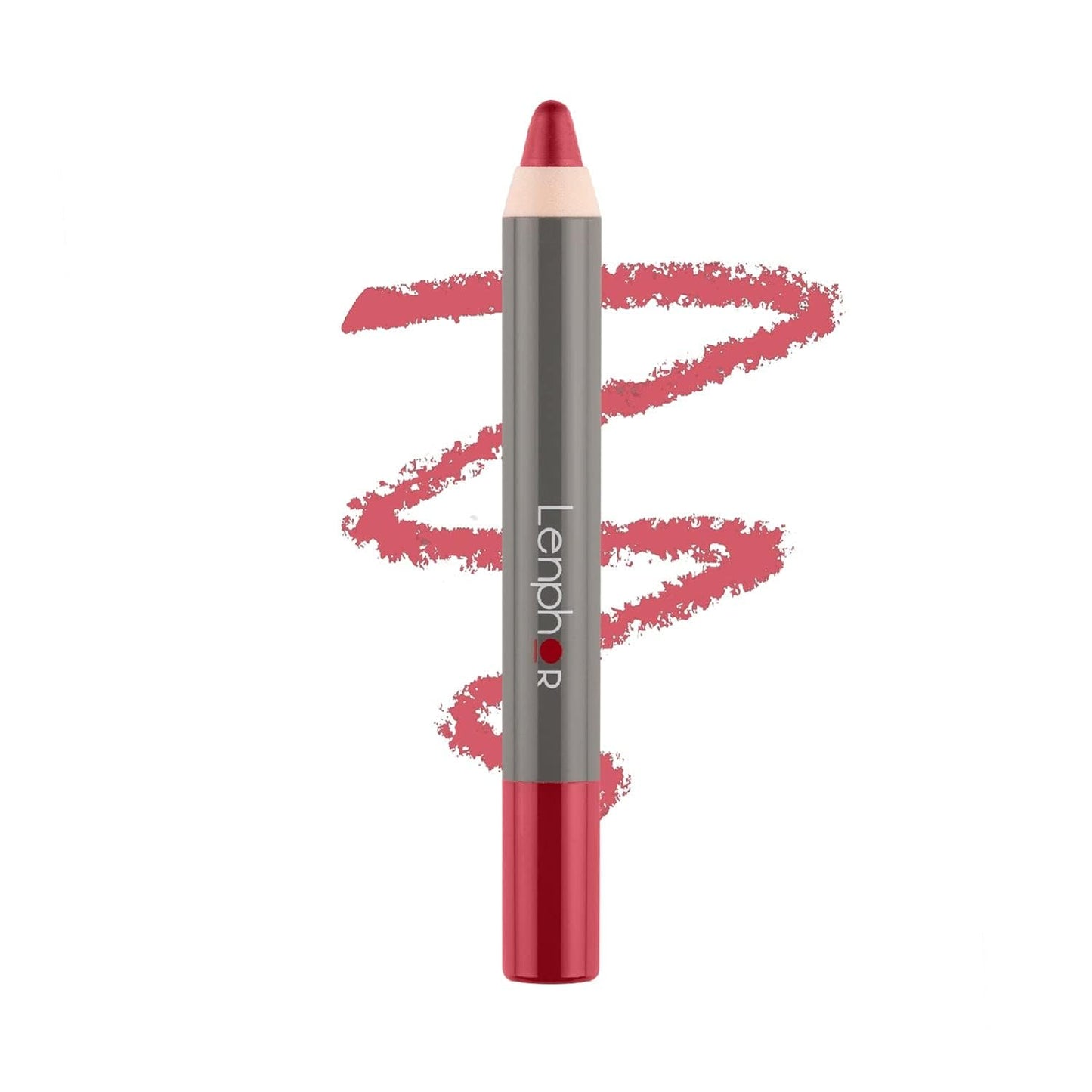 LENPHOR Matte Show-off Lip Crayon SMASHY PINK -01 LENPHOR