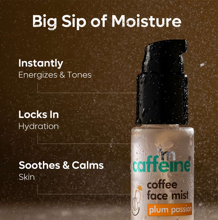 m caffeine Coffee Face Mist - Plum Passion 50ml Beauty Bumble