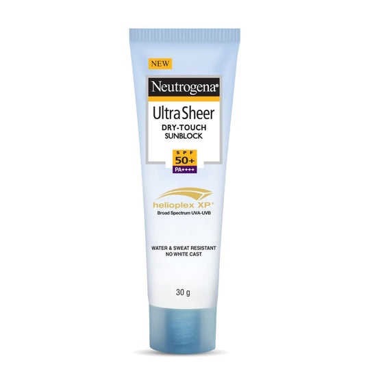 Neutrogena Ultra Sheer Dry Touch Sunblock SPF 50+ Sunscreen 30g Neutrogena