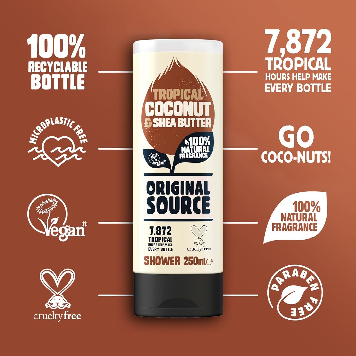 Original Source Coconut Shower Gel 250ml Original Source