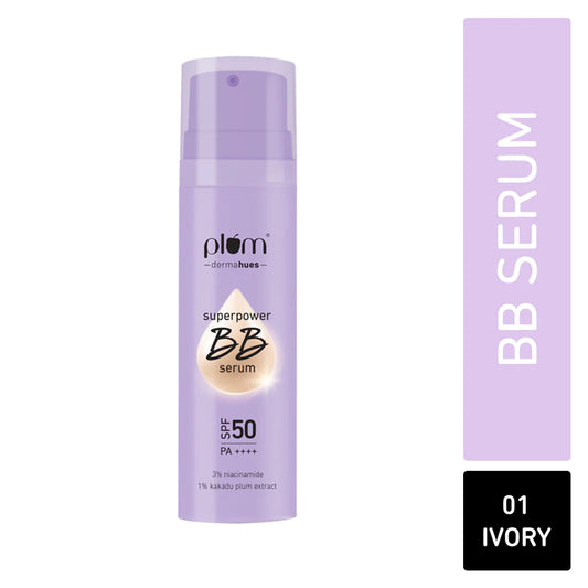 PLUM Superpower  BB  Serum SPF 50++++PA  01IVORY 30 ML Beauty Bumble