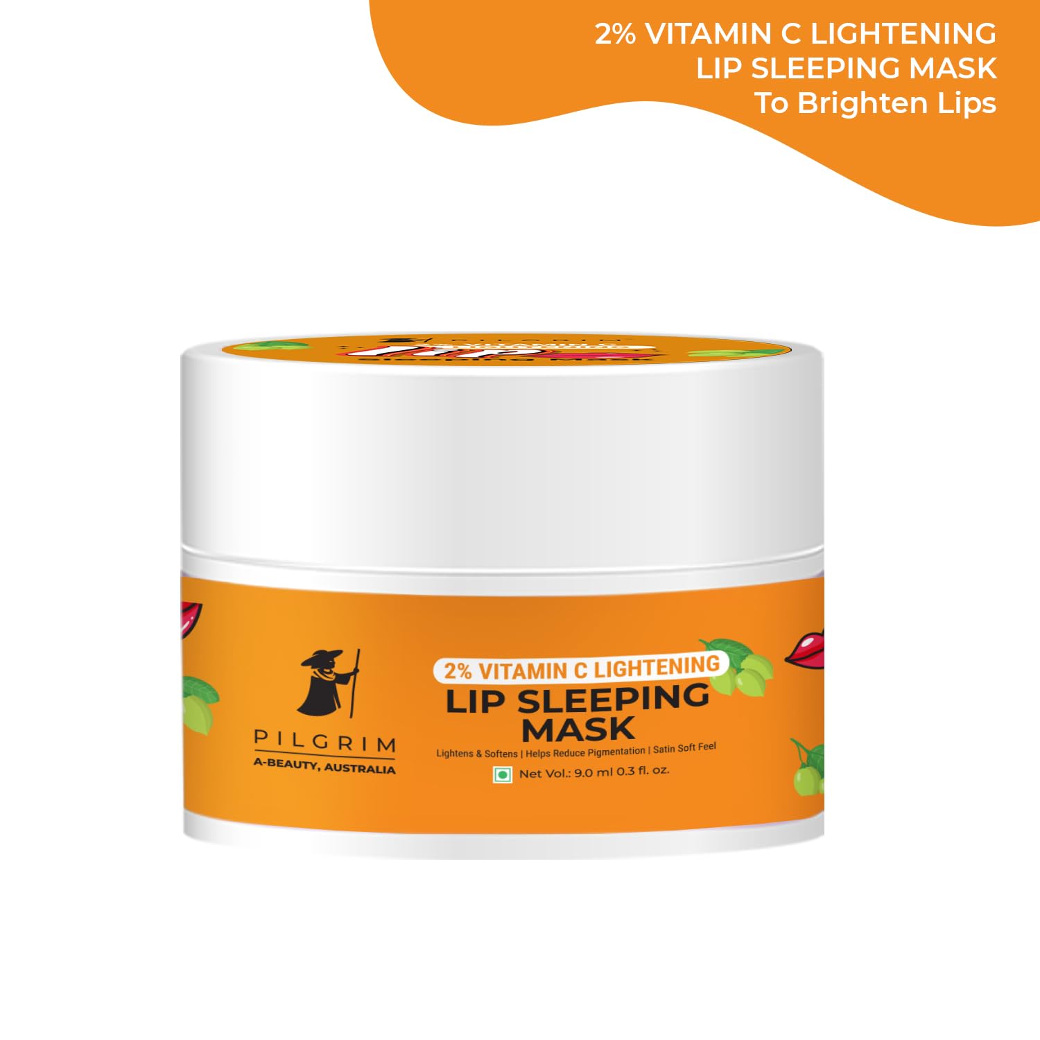 PILGRIM 2% Vitamin C Lightening Lip Sleeping Mask Pilgrim