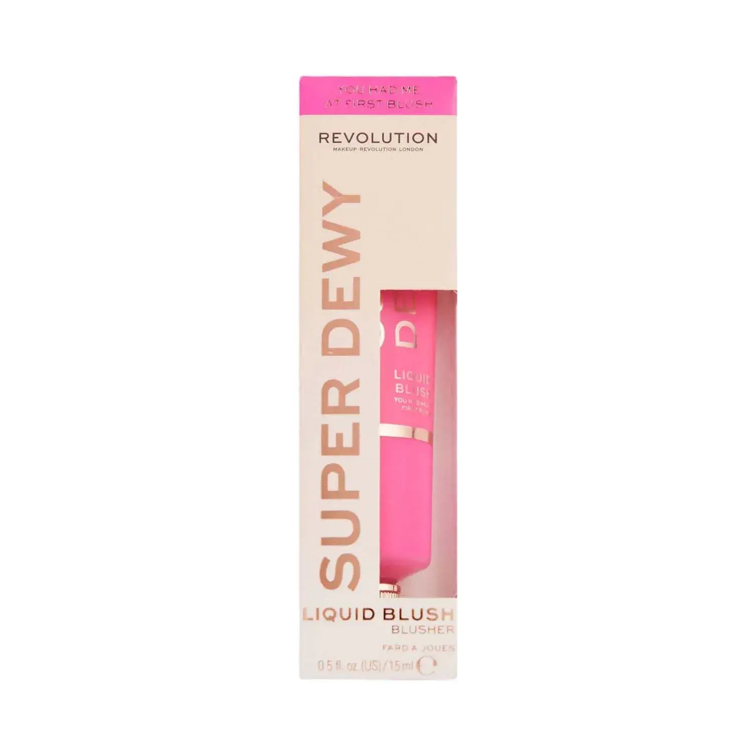 REVOLUTION Superdewy Liquid Blush -YOU HAD ME AT FIRST BLUSH REVOLUTION