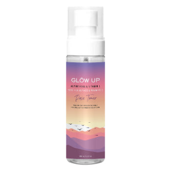 Glow Up Alphine Rose & Vitamin E Rose Toner 100ml Glow Up