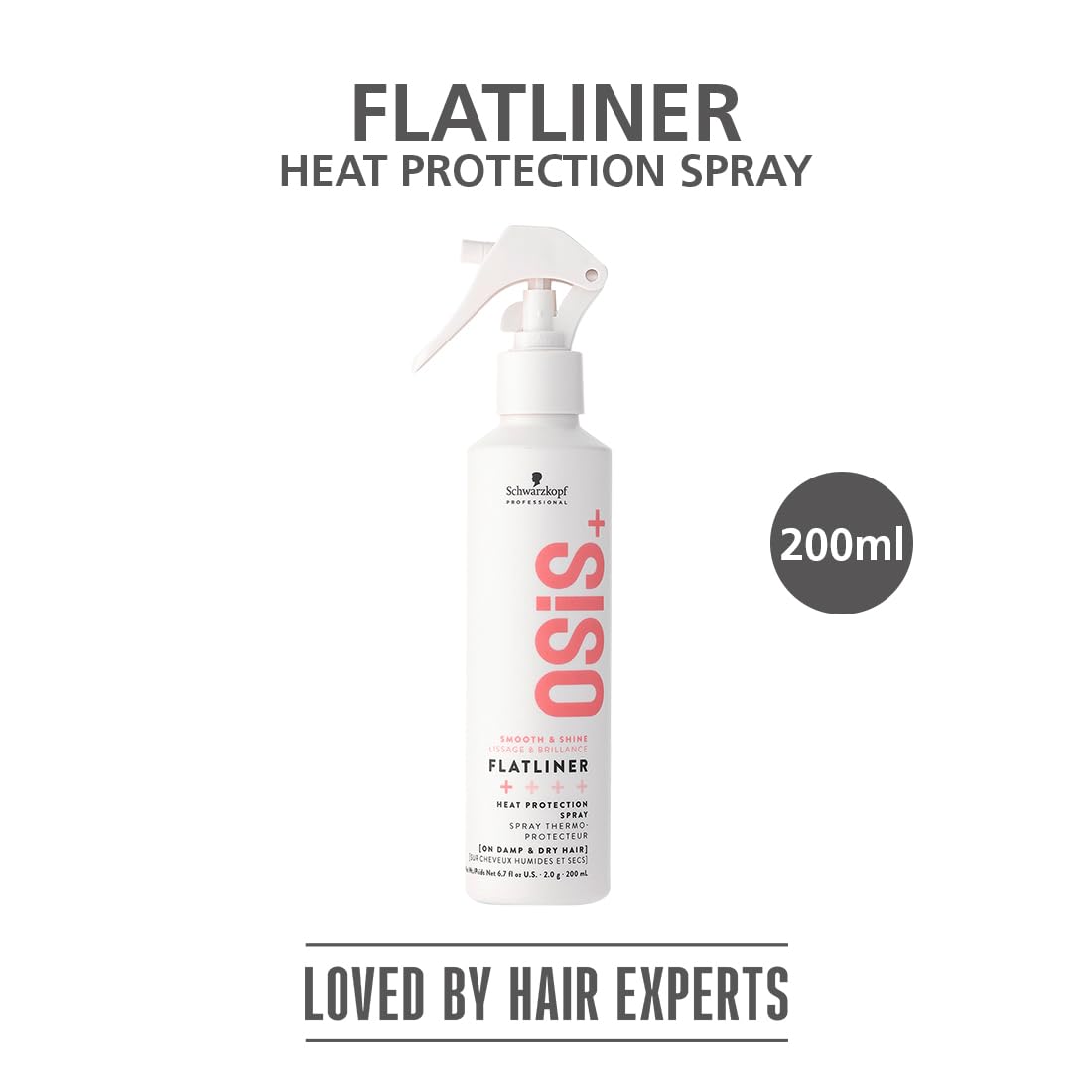 Schwarzkopf Professional Osis + Flatliner Flattening Iron Serum 200 ml Schwarzkopf