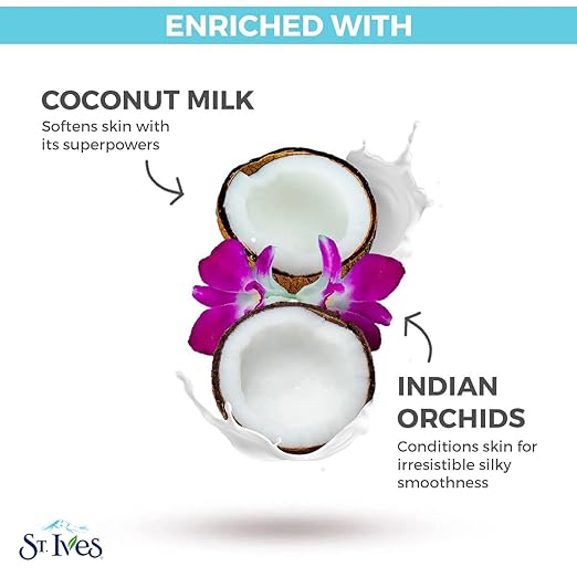  St. Ives Softening Coconut & Orchid   Body Wash  400ml St.Ives