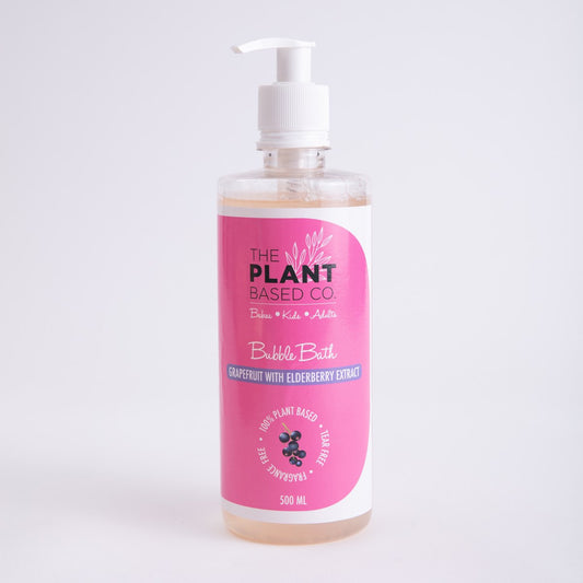 THE PLANT BASED CO. Bubble Bath-Grapefruit with Elderberry extract 500ml THE PLANT BASED CO.