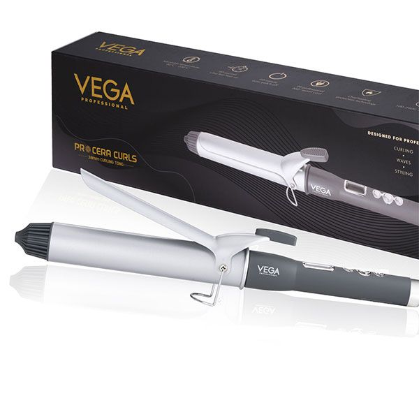 VEGA PROFESSIONAL PRO CERA CURLS 38mm Curling Tong VEGA PROFESSIONAL