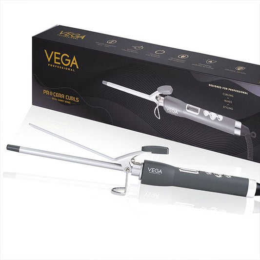 VEGA PROFESSIONAL PRO CERA CURLS 9mm Curlin Tong Beauty Bumble