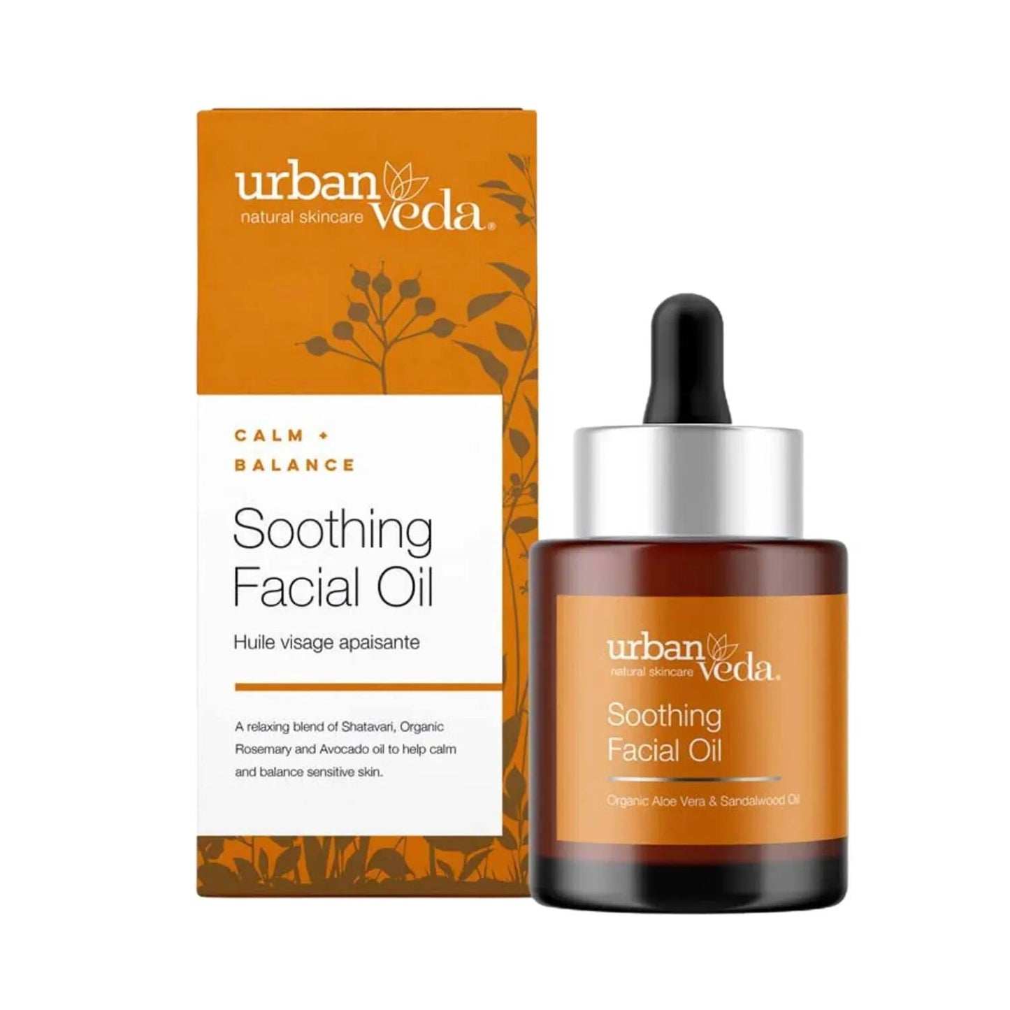 URBAN VEDA Soothing Ayurvedic Sandalwood Facial Oil (30ml) URBAN VEDA