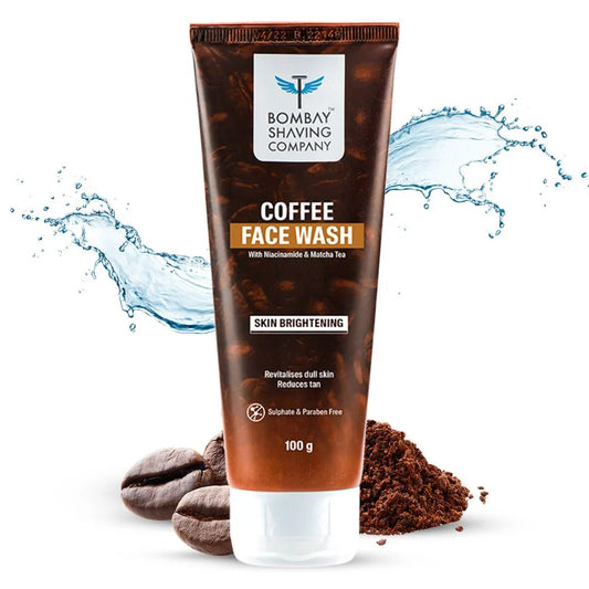 Bombay Shaving Company Coffee Face Wash With Niacinamide & Matcha Tea 100g Bombay Shaving Company