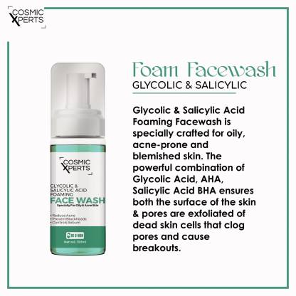 BE O MAN Cosmic Xperts Glycolic & Salicylic Foaming Face Wash 150 ml Be O Man