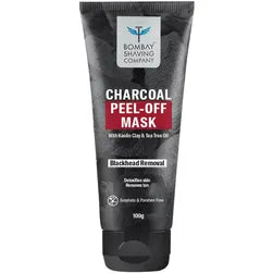 Bombay Shaving Company Charcoal Peel Of Mask With Kaolin Clay & Tea Tree Oil 100g Bombay Shaving Company