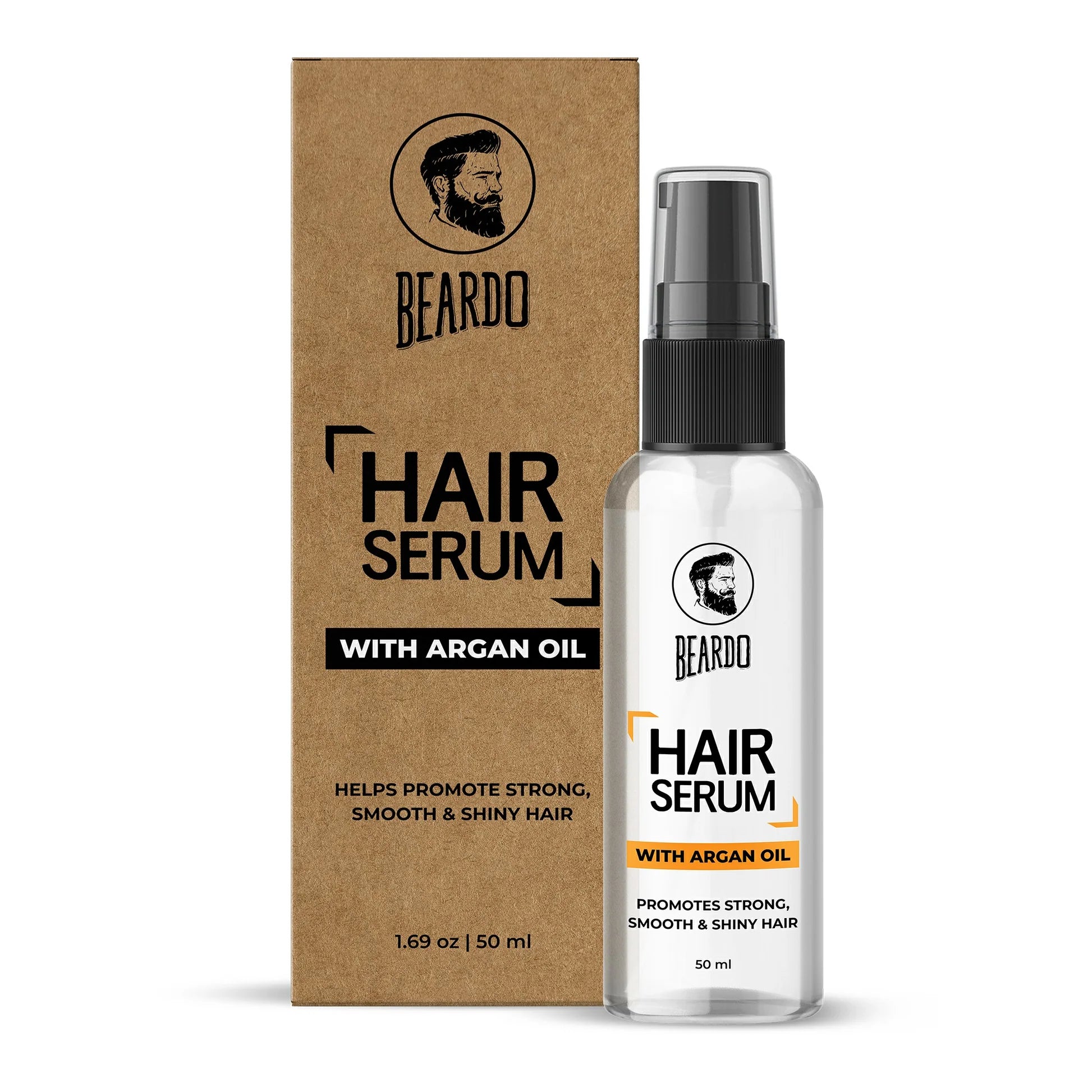 BEARDO HAIR SERUM With Argan Oil - 50ml Beardo