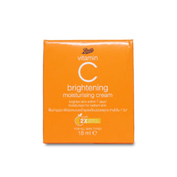 Boots Vitamin C Brightening Moisturising Cream 18ml Boots