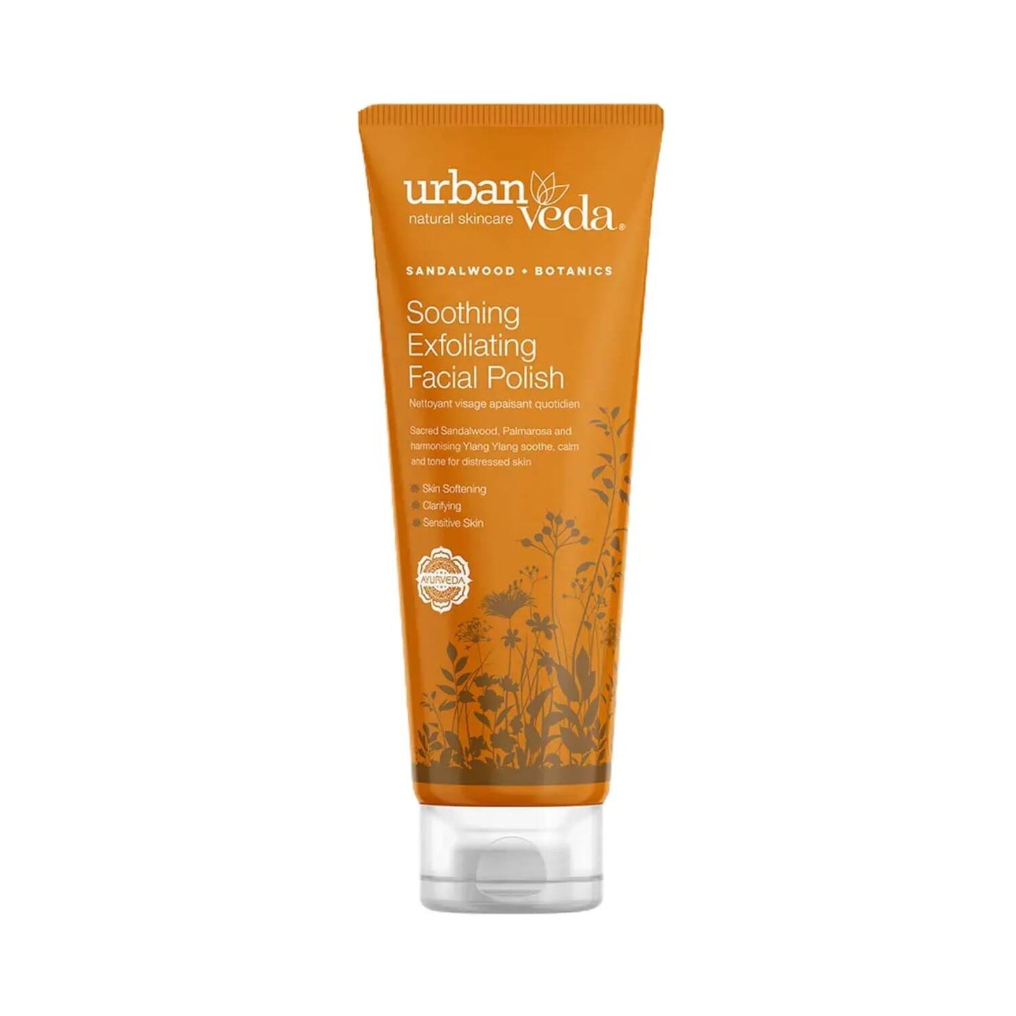 URBAN VEDA Soothing Sandalwood Exfoliating Facial Polish (125ml) URBAN VEDA