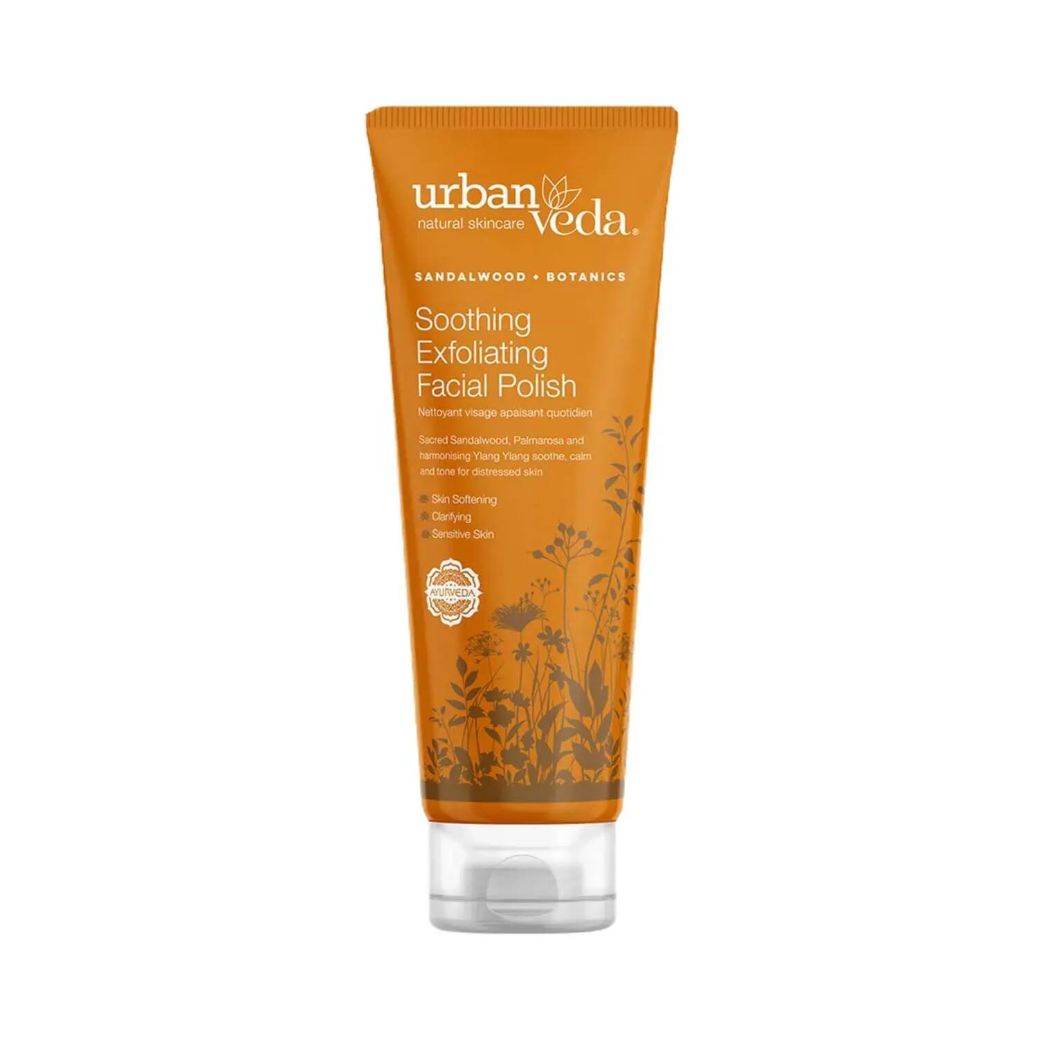 URBAN VEDA Soothing Sandalwood Exfoliating Facial Polish (125ml) URBAN VEDA