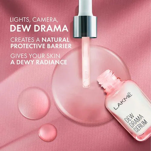 LAKME Dew Darma Serum 6% Vitamin E+B3+F With Pro Ceramide Soft , Dewy Skin 15ml LAKME