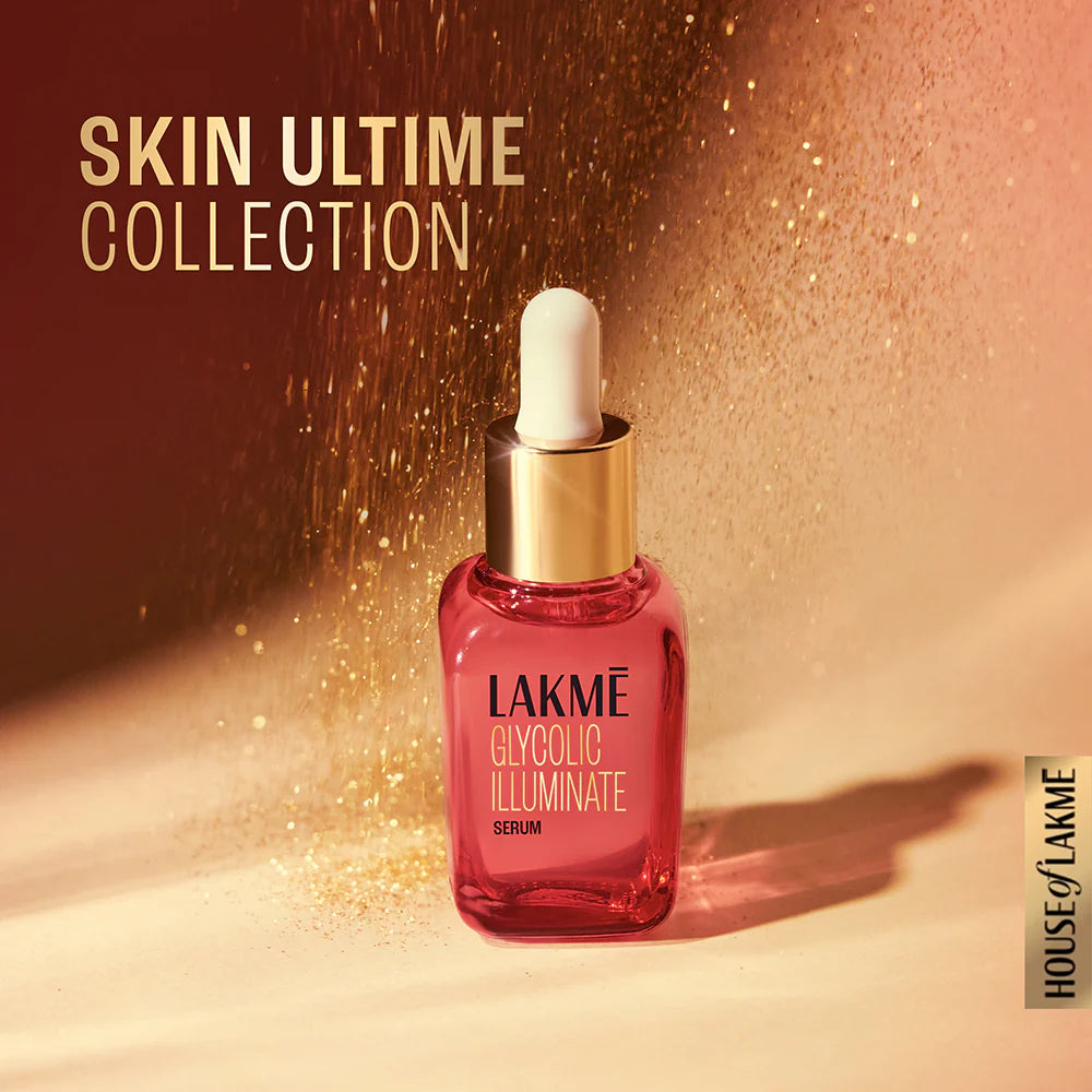 LAKME Glycolic Illuminate Serum 1% Glycolic Acid 30ml LAKME