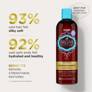 Hask Argan Oil Repairing Shampoo 355ml Hask