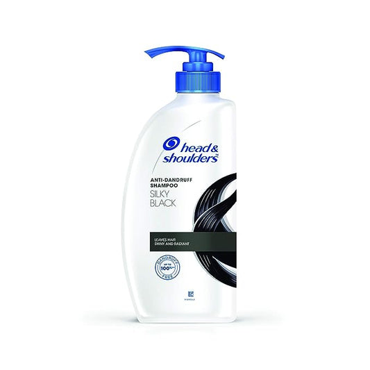 HEAD & SHOULDERS Anti-Dandruff Silky Black Leave Hair Shiny And Radiant 650 ml Head & Shoulder