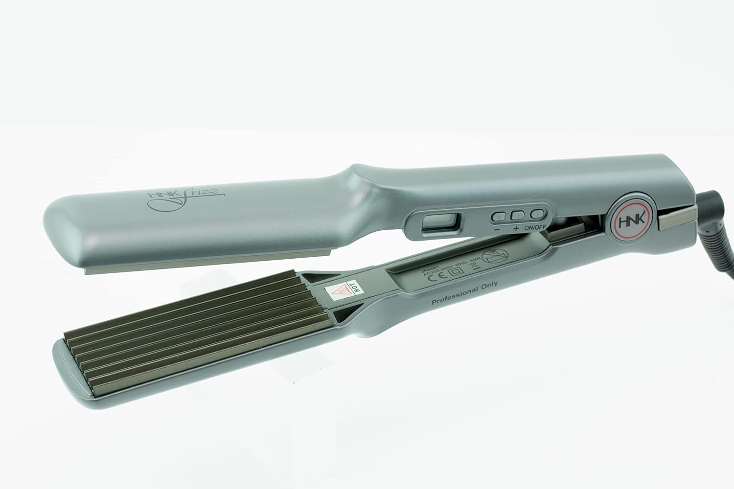 HNK Frizz Premium Hair Crimper With Quick Heat Up & Ceramic Coated Plates Beauty Bumble