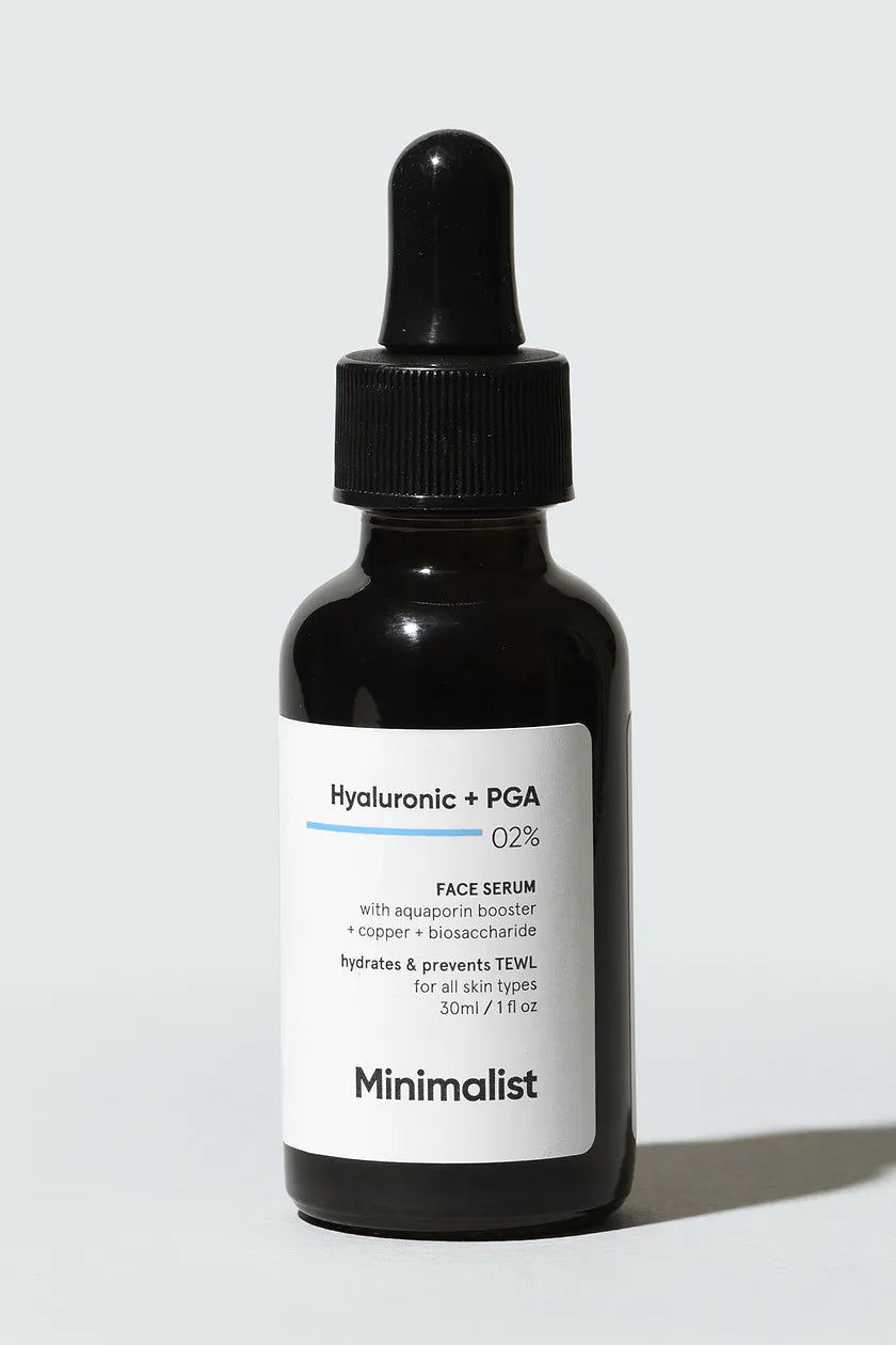 Minimalist Hyaluronic + PGA 02% Face Serum With Copper + Biosaccharide 30ml Minimalist