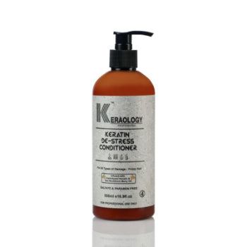 Keraology Keratin De-Stress Conditioner 500ml Keraology