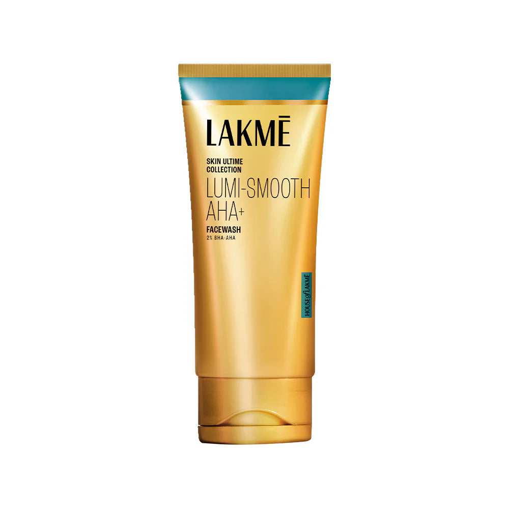 LAKME Lumi Smooth AHA+ Facewash 2% BHA-AHA 100g LAKME