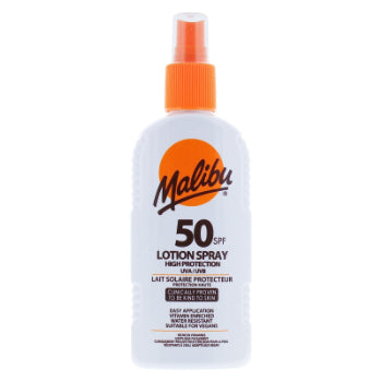 Malibu 50 SPF Lotion Spray 200ml Malibu