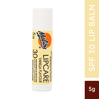 Malibu 30 SPF Lip Care Balm (Vanilla) 5g Malibu