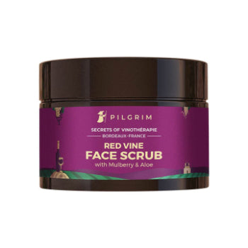 Pilgrim Red Vine Face Scrub With Mulberry & Aloe 50g Pilgrim